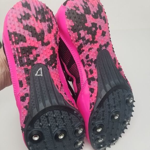 Nike Rival S Racing Sprint Pink and Black Cleats Shoes Womens Size 9.5. - Picture 15 of 15